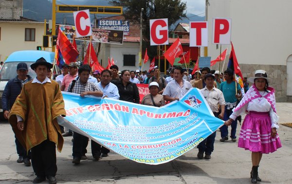 Las Bambas: Huelga indefinida se extiende a toda la provincia de Cotabambas
