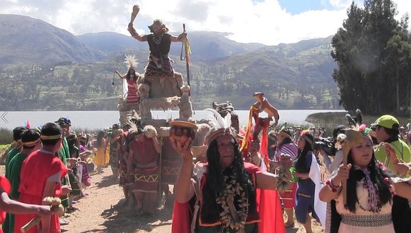 Cerca de mil artistas participaron en la escenificación chanka del Sondor Raymi (FOTOS)