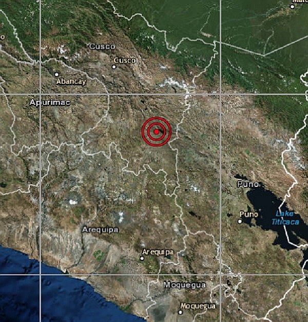 Temblor de magnitud 4.4 se registra en Cusco