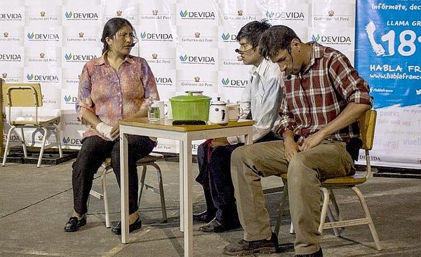 Buscan prevenir el consumo de drogas a través del teatro en Cusco (FOTOS)