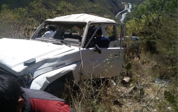 Vuelco de camioneta deja cinco heridos en Aymaraes