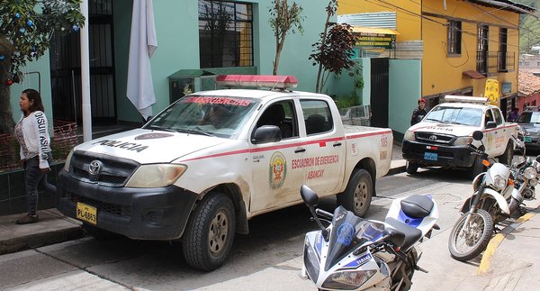 Abancay sin resguardo policial por patrulleros malogrados (FOTOS)
