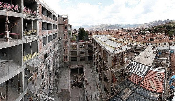 Ordenan demolición del hotel Sheraton de Cusco