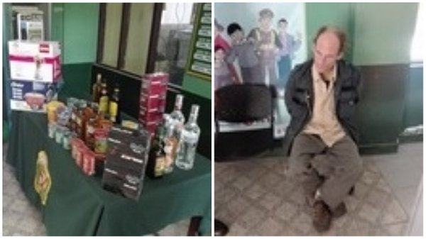 Cae estadounidense acusado de robar tienda en Cusco