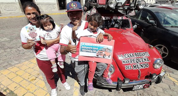 Peruano recorre Sudamérica en la 'Casa rodante más pequeña del mundo' (VIDEO)